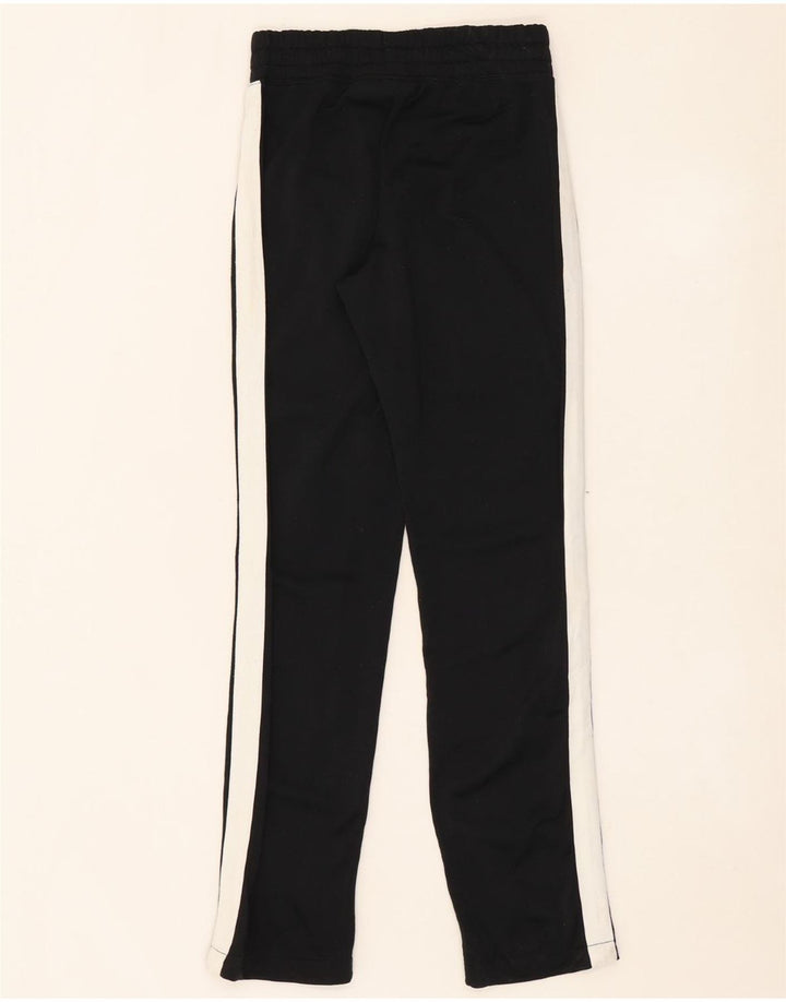 NIKE Mens Tracksuit Trousers XS Black Colourblock Polyester Vintage Nike and Second-Hand Nike from Messina Hembry 