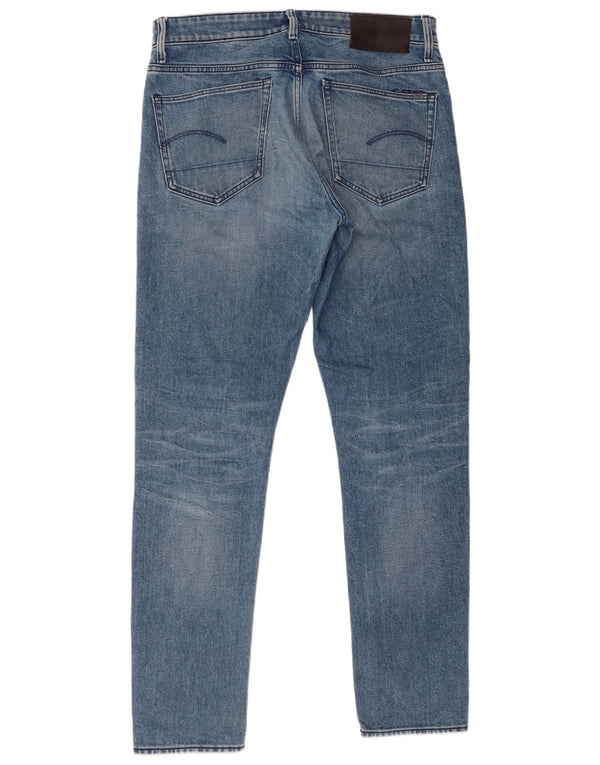 Blugi skinny G-Star 3301 pentru bărbați L34 L34 Bumbac albastru