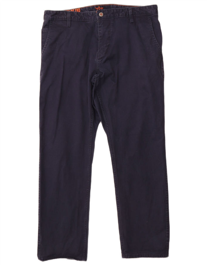 Pantaloni Chino Drepți Dockers Bărbați L36 L30 Bumbac bleumarin