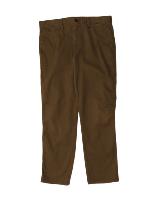 Pantaloni chino pentru bărbați John Lewis Slim Fit L34 L30 Bumbac kaki