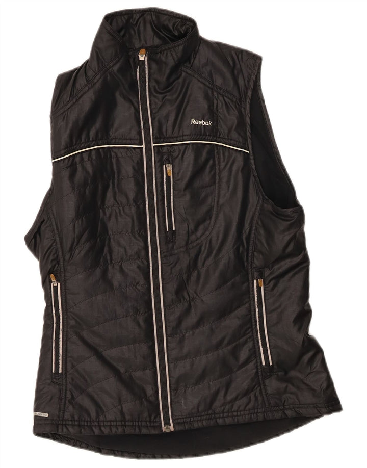 Gilet căptușit pentru femei Reebok UK 14 Medium Black