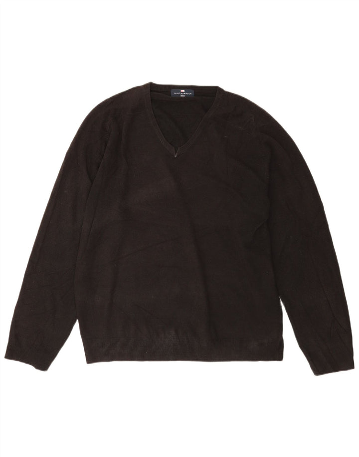 Pulover cu decolteu în V pentru bărbați Marks & Spencer UK 41/43 mare negru