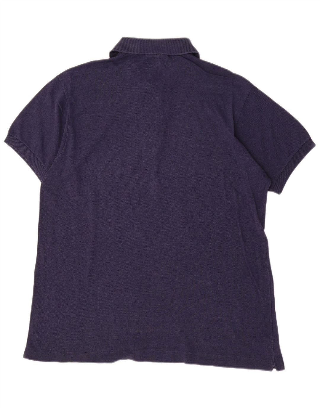 Tricou polo pentru bărbați LACOSTE Mărimea 5 mare din bumbac bleumarin