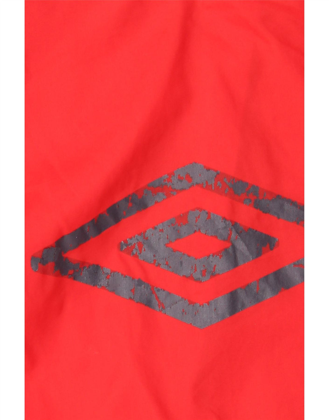 Jachetă de ploaie cu glugă grafică Umbro pentru băieți 13-14 ani, roșu