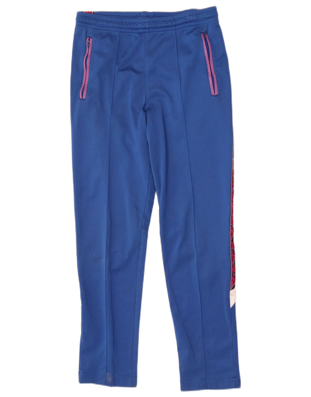 Pantaloni de trening grafic Asics pentru bărbați, albastru mediu, bloc de culoare