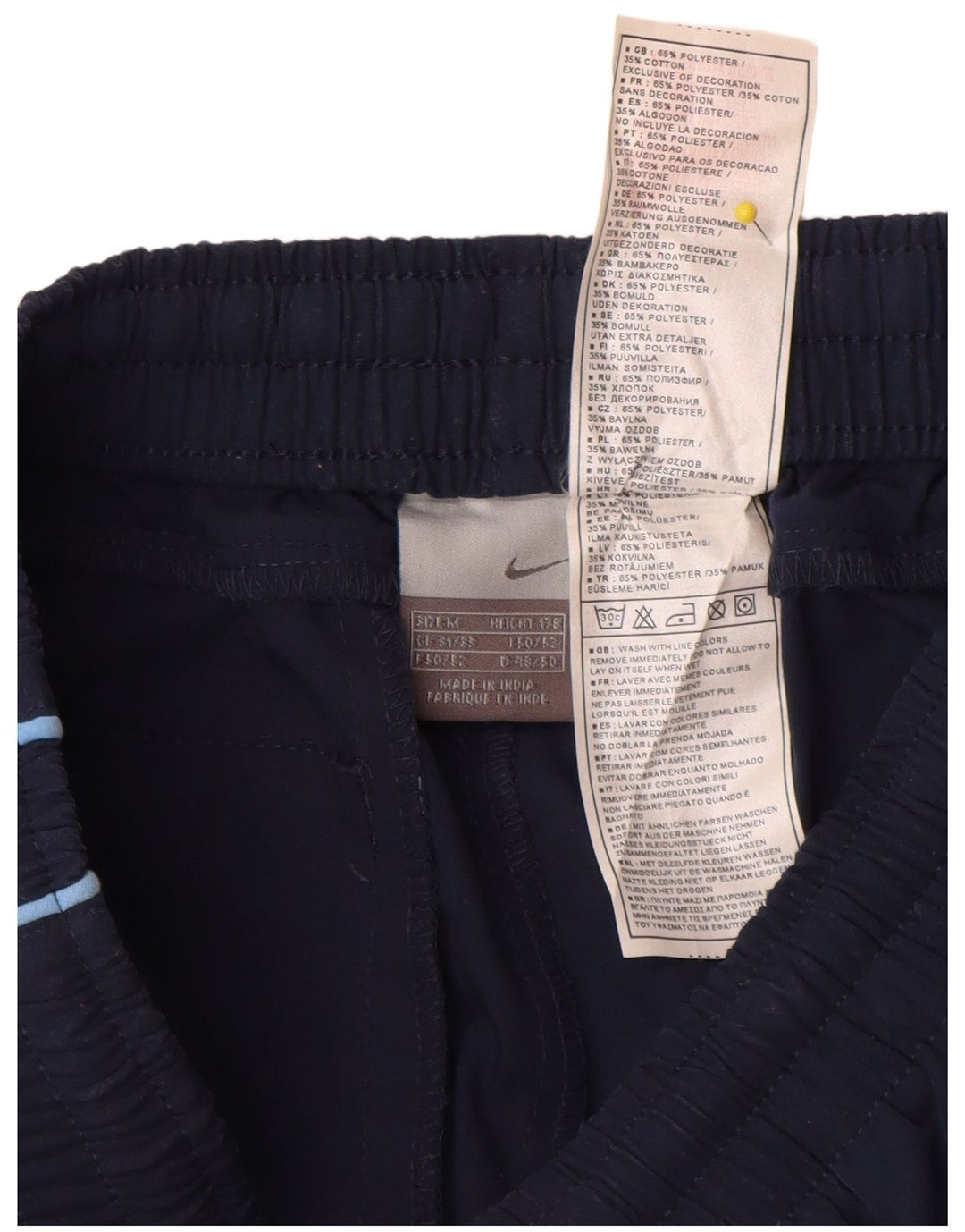Pantaloni de trening Nike Graphic Capri pentru bărbați, medii, bleumarin, color block