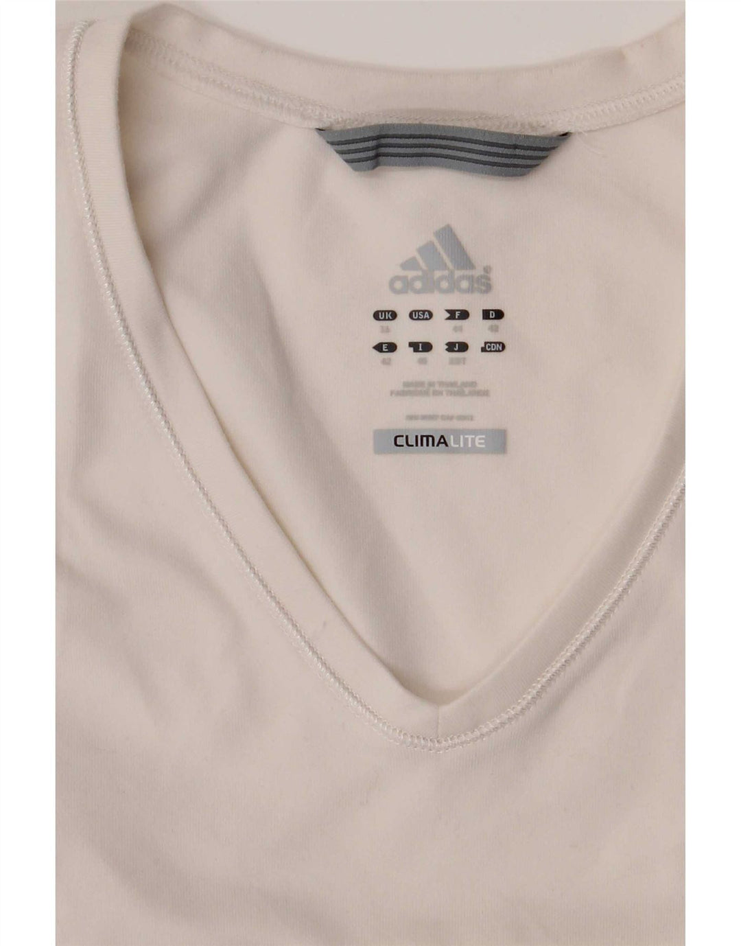 Adidas Climalite Vest Top pentru femei UK 12 Medium White