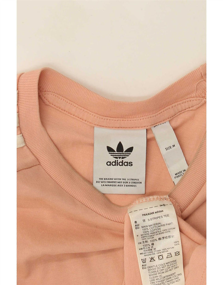 Tricou pentru bărbați Adidas Top Mediu Roz Colorblock Bumbac