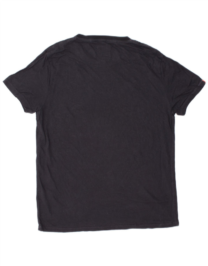 SUPERDRY Tricou Bărbați Top 2XL Bumbac Bleumarin