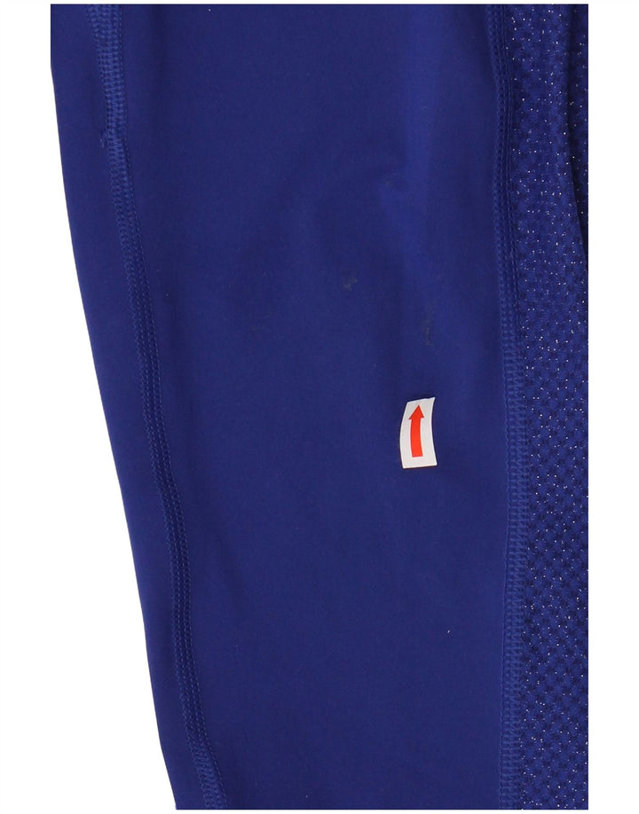 Leggings grafici pentru femei NIKE UK 12 Poliester albastru mediu