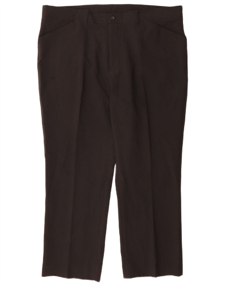 Farah Pantaloni casual drepti pentru bărbați W42 L29 Poliester negru