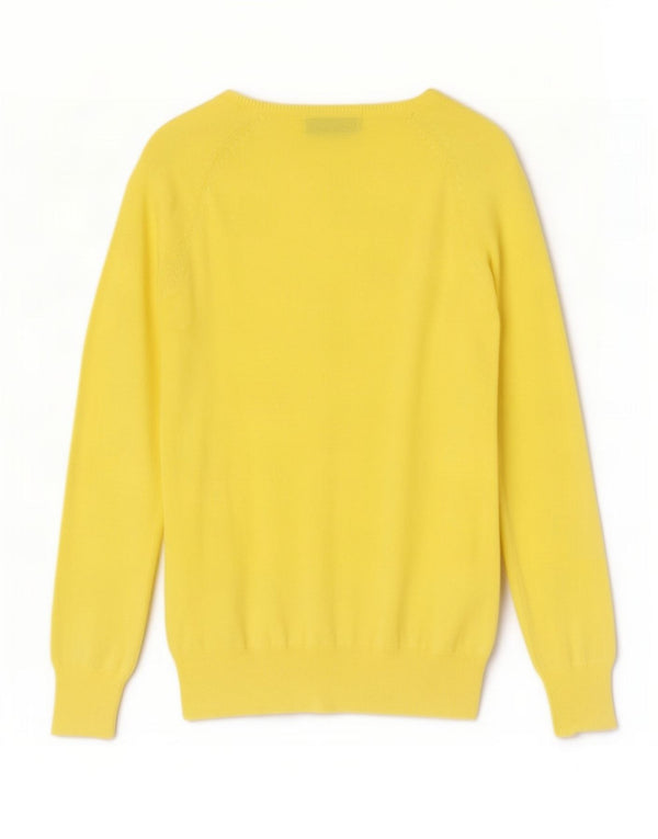 Pulover cardigan pentru femei Zara UK 18 XL Galben