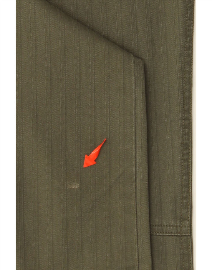 COLUMBIA Pantaloni casual drepti pentru femei US 12 Large W34 L31 Kaki Dungi