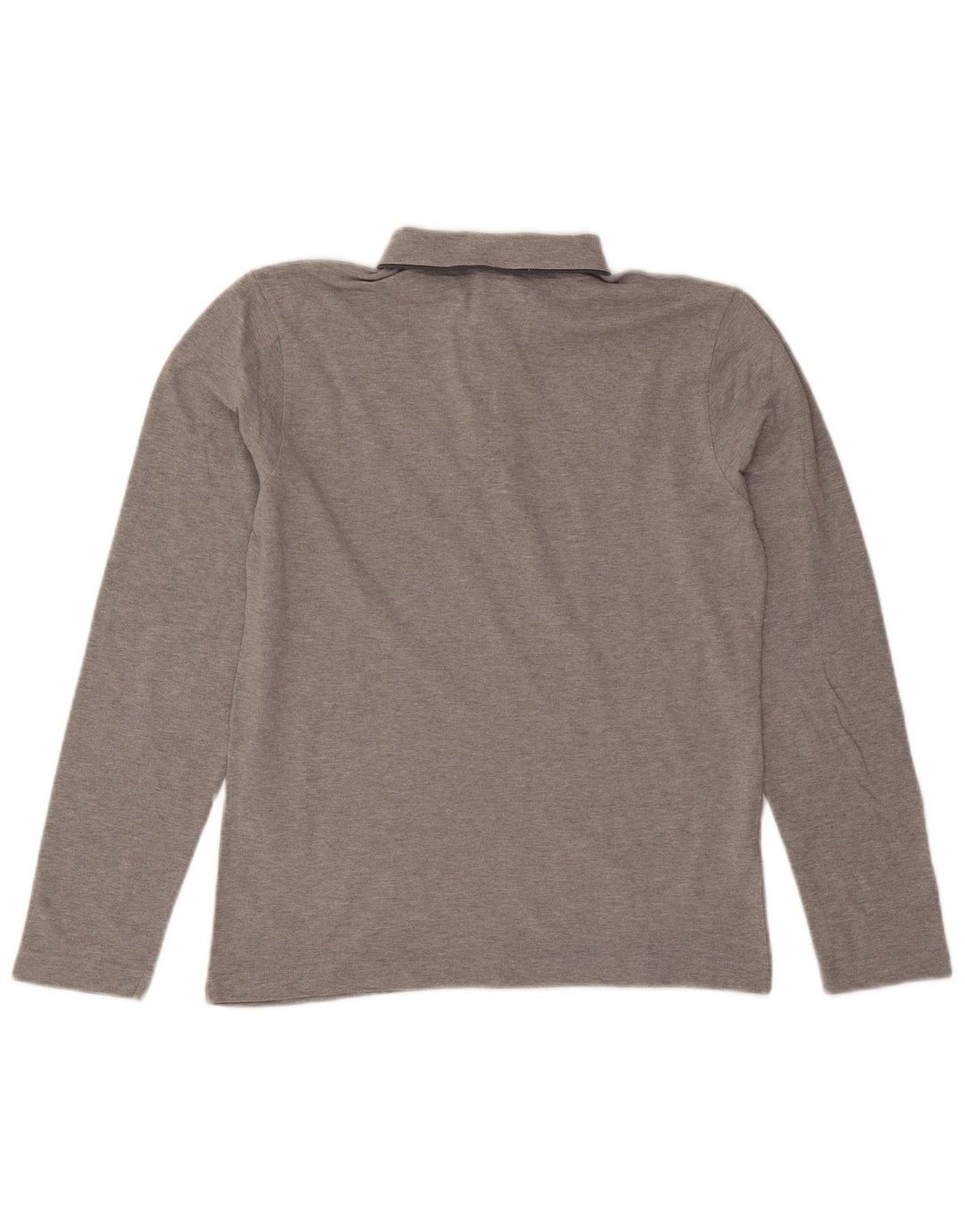 Cămașă polo cu mânecă lungă Calvin Klein pentru bărbați, gri mic