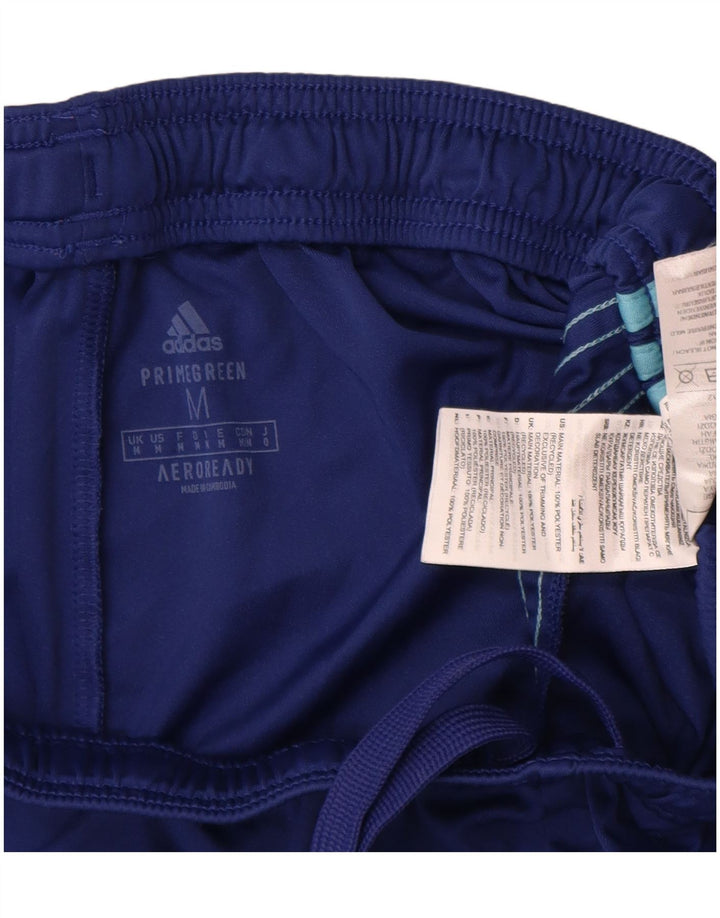Pantaloni scurți de sport Adidas Aeroready pentru bărbați, poliester mediu albastru