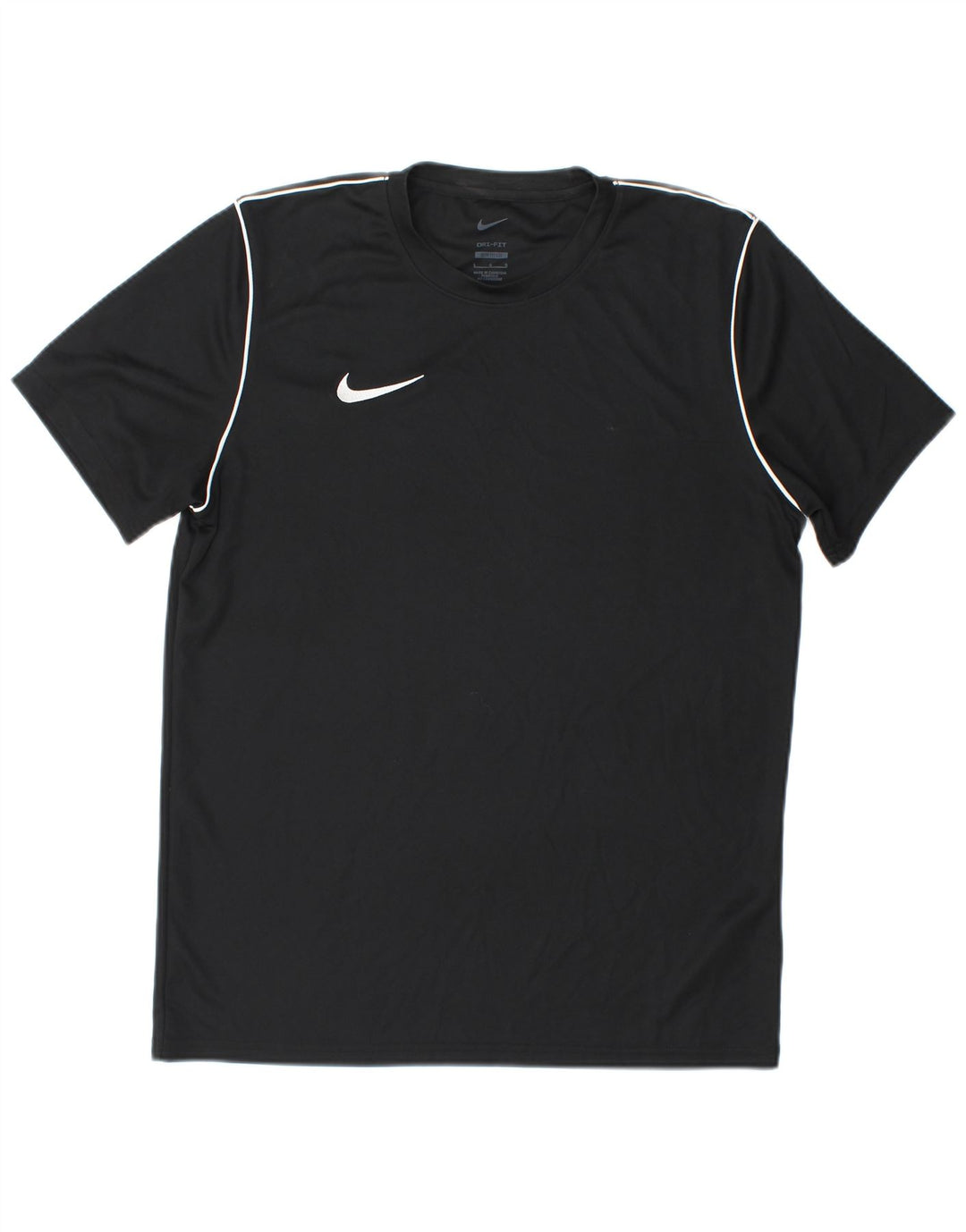 Tricou pentru bărbați Nike Dri Fit Slim Fit Top mare, negru, poliester