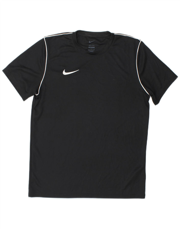 Tricou pentru bărbați Nike Dri Fit Slim Fit Top mare, negru, poliester