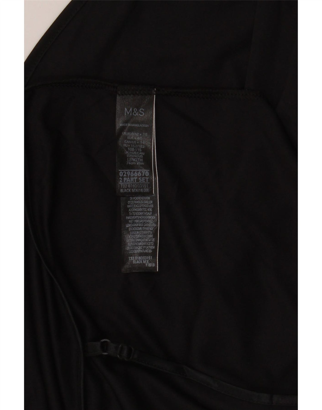 Rochie pentru femei Marks & Spencer UK 18 XL Poliester negru