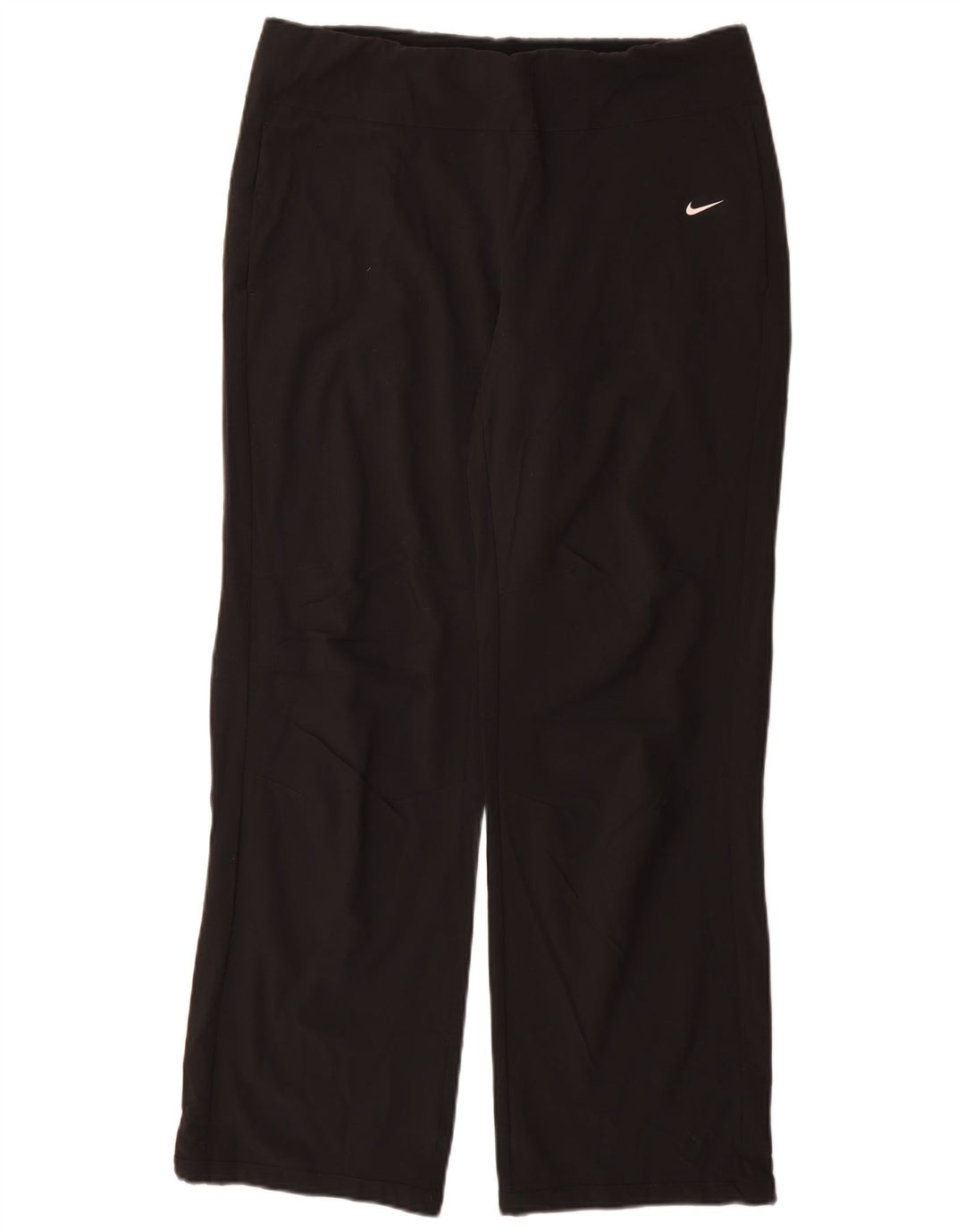 Pantaloni de trening Nike Dri Fit pentru femei UK 14 Poliester mediu negru