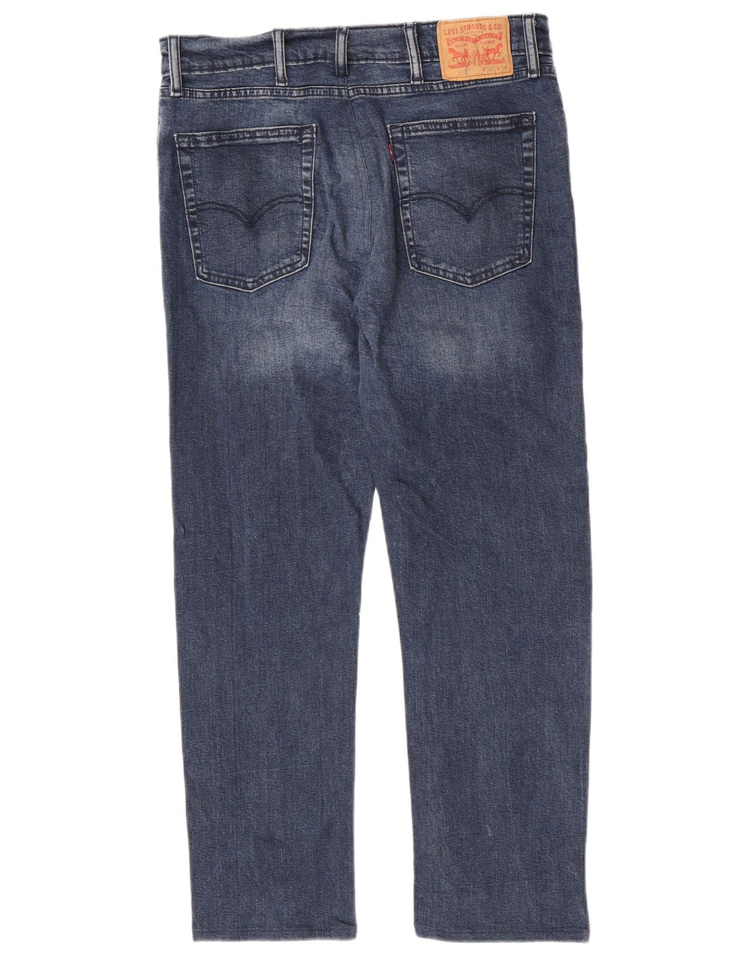 Blugi Levi's 513 Slim Straight pentru bărbați W40 L27 Bumbac albastru