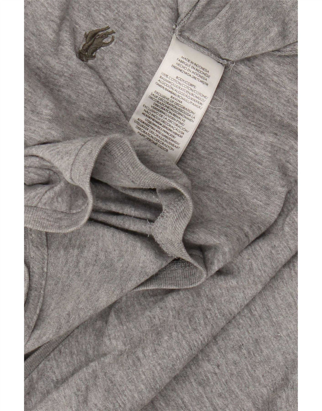 Tricou Polo Ralph Lauren pentru bărbați Top din bumbac gri mediu