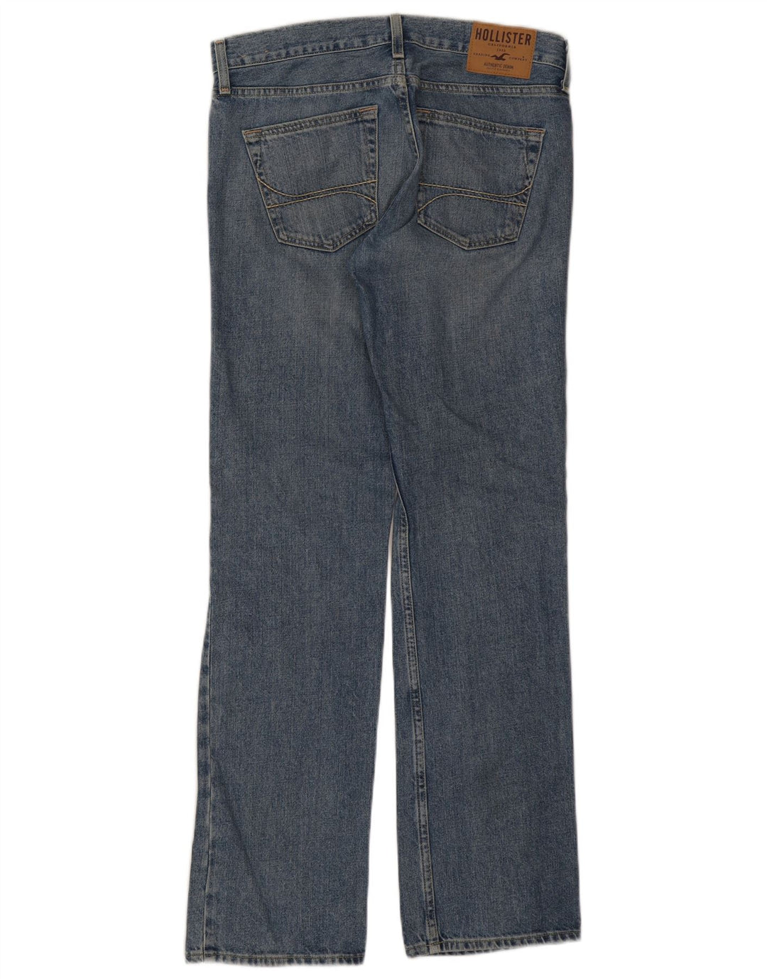 Blugi Hollister pentru femei Bootcut W30 L32 Blue Cotton