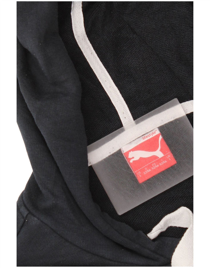 Pulover pentru bărbați Puma Graphic Hoodie Jumper mare bleumarin