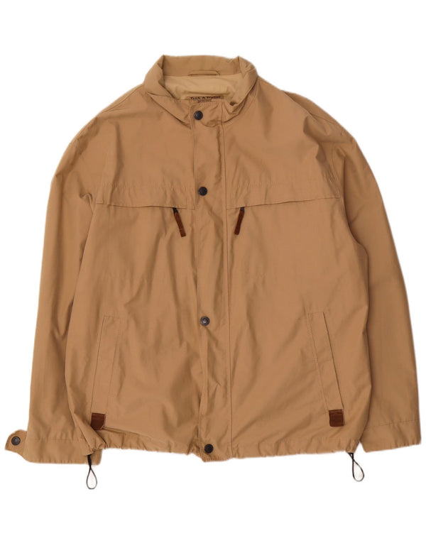 Bomber vintage pentru bărbați IT 54 2XL, bumbac, bej
