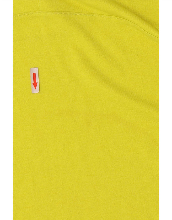 Tricou pentru bărbați Champion Top mic galben Colorblock