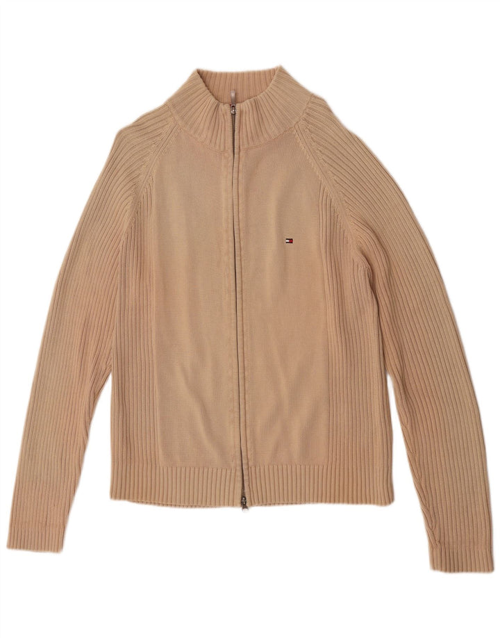 Pulover cardigan pentru bărbați Tommy Hilfiger, mare, bej, bumbac