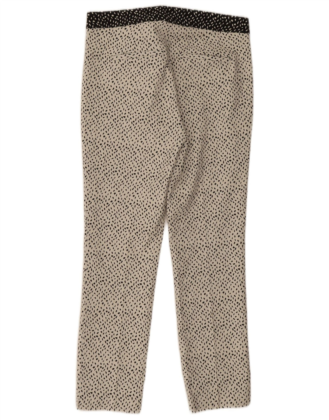 Pantaloni casual slim pentru femei Zara L30 L27 Poliester cu pete albe
