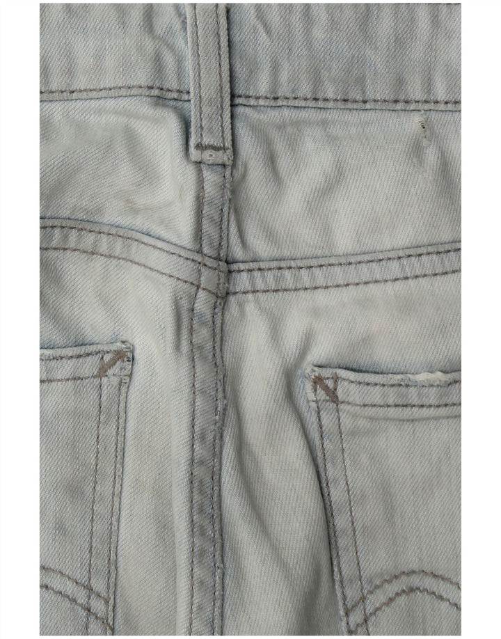 Bermude denim pentru femei CARHARTT W27 Bumbac albastru mic