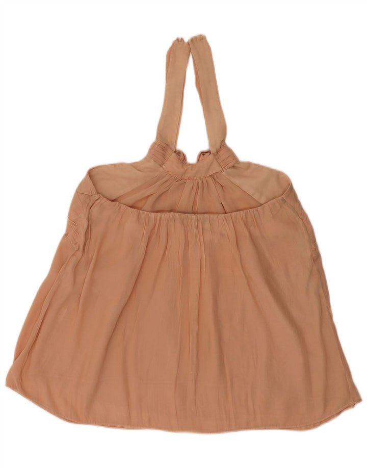 Top Halter pentru femei Zara UK 12 Roz mediu