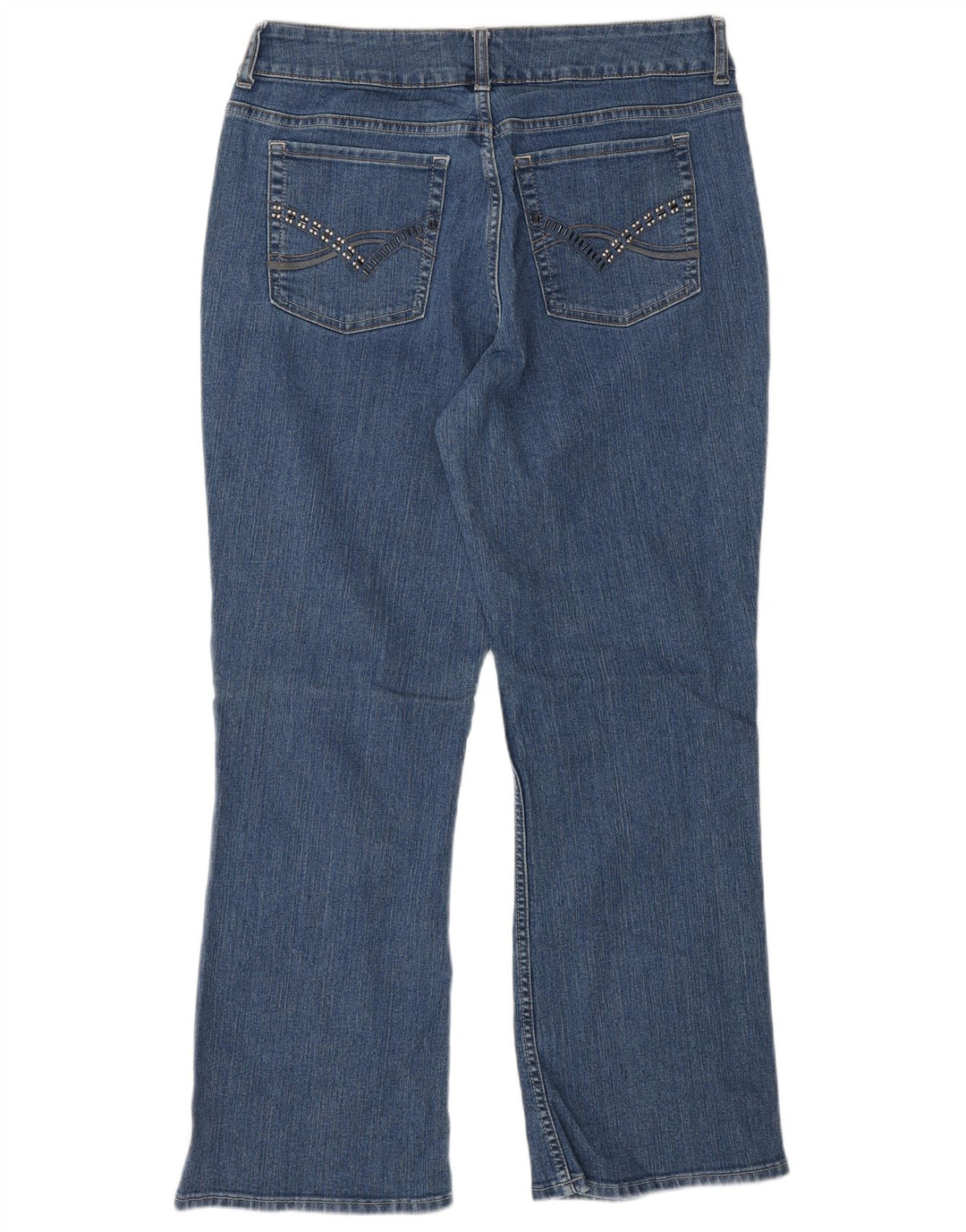 Blugi Lee pentru femei Riders Bootcut US 12 Large W34 L28 Blue Bumbac