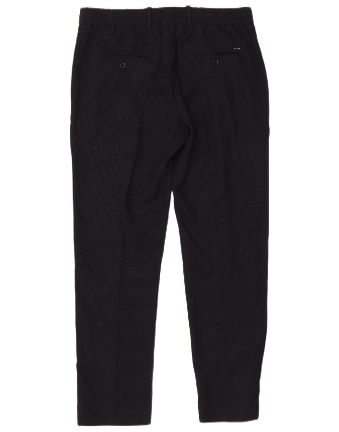 SCOTCH & SODA Pantaloni casual subțiri pentru bărbați L31 L29 Poliester negru