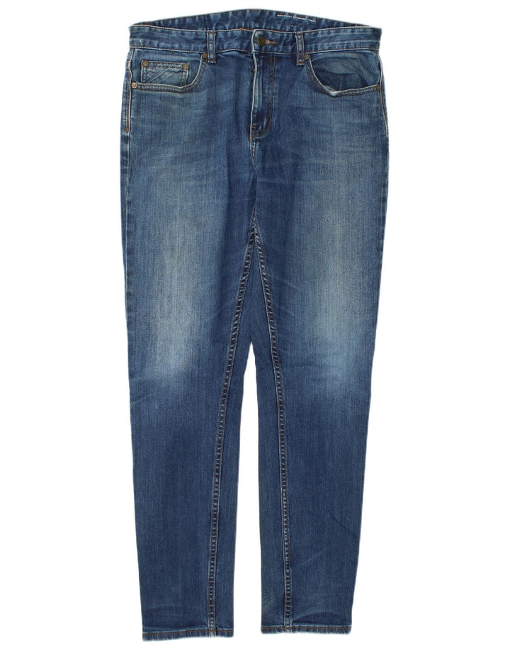 Blugi skinny pentru bărbați French Connection W34 L31 Albastru