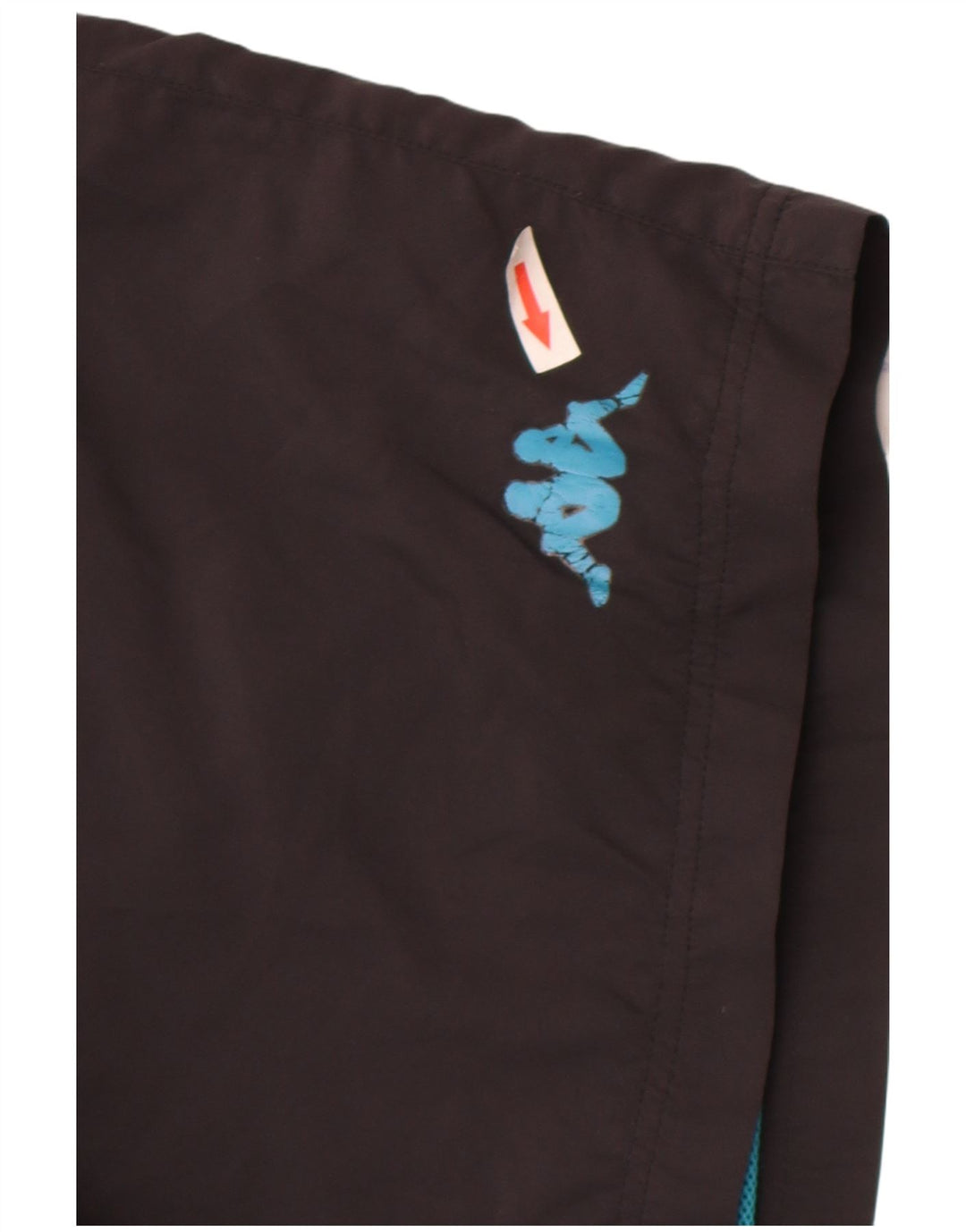 Pantaloni scurți sport Kappa pentru bărbați, mari, negru, poliester