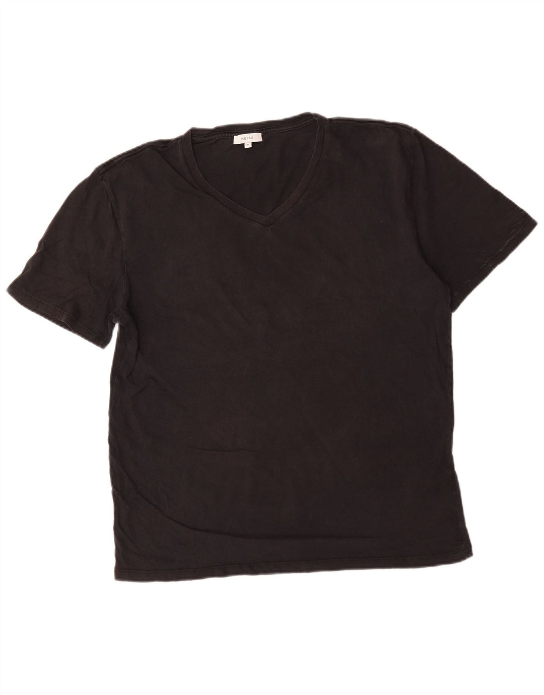 Tricou pentru bărbați Reiss Top XL bumbac gri