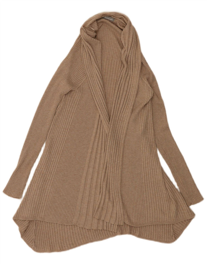 Pulover cardigan deschis pentru femei Marks & Spencer UK 14 Medium Bej