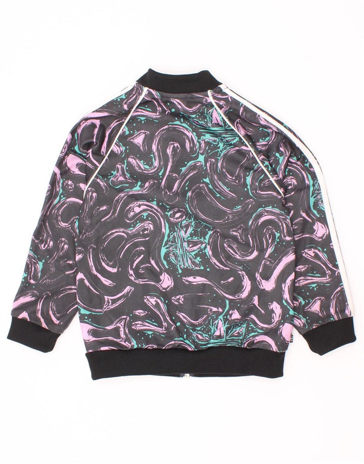Jachetă de top pentru trening Adidas Fete Abstracte Model 2-3 Ani Multicolor