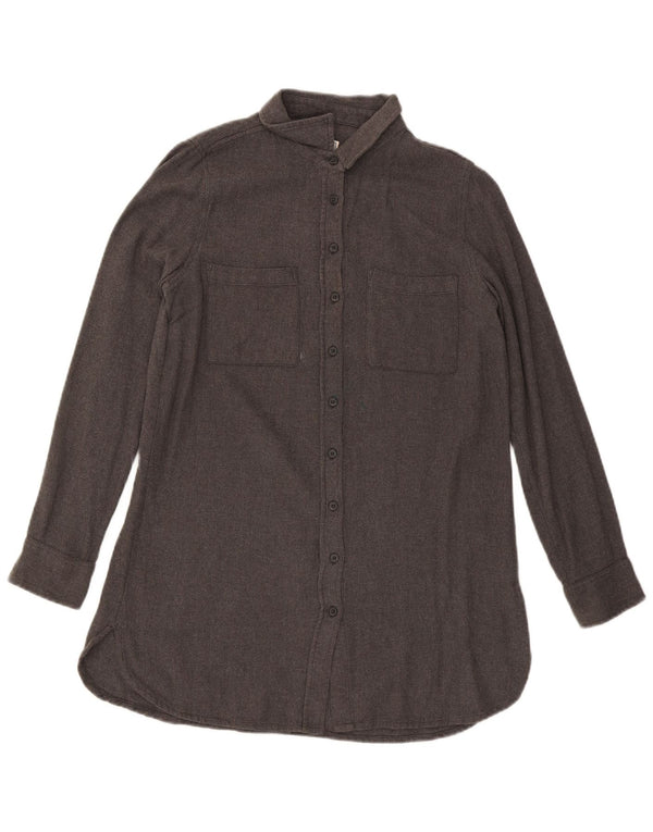 Rochie cămașă pentru femei Fat Face UK 10 Bumbac gri mic