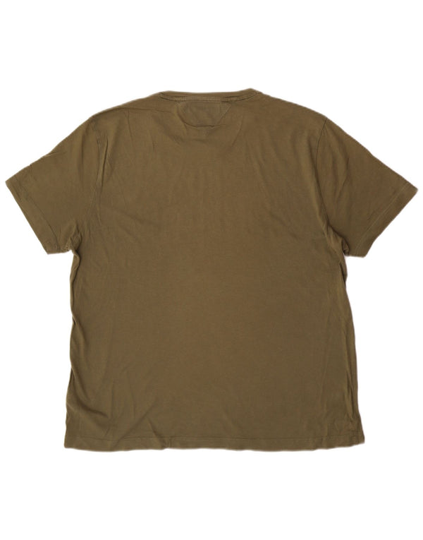 Tricou grafic Tommy Hilfiger pentru bărbați Top XL bumbac verde
