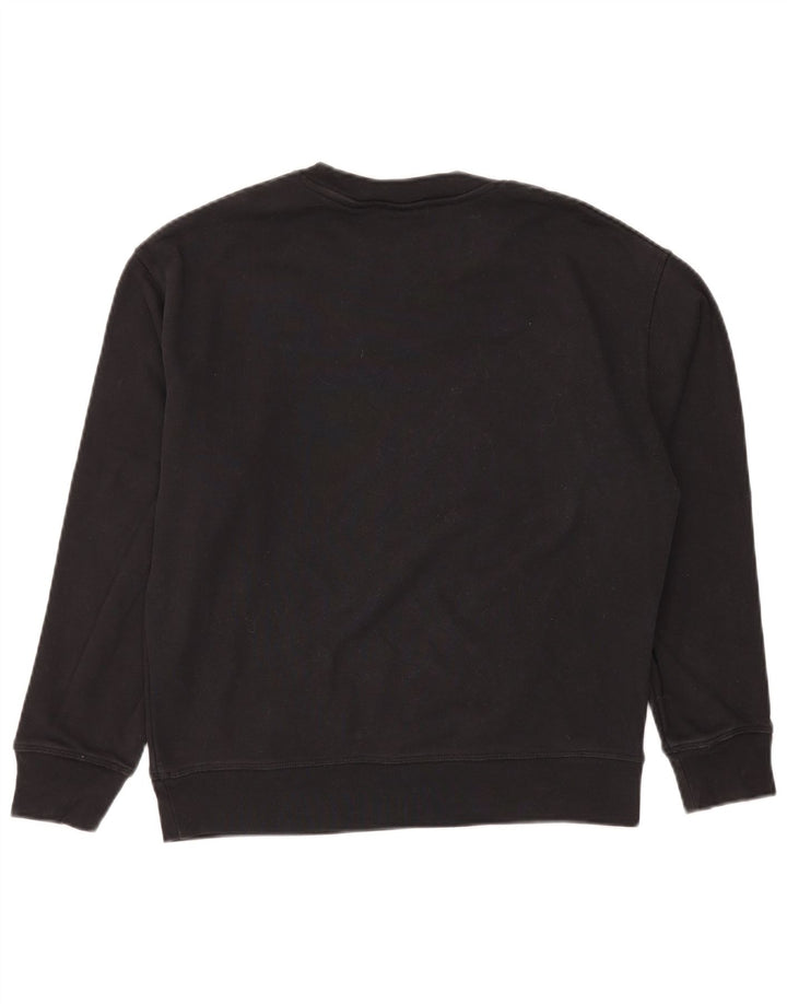 Pulover pentru damă LEVI'S, UK 14, bumbac mediu negru