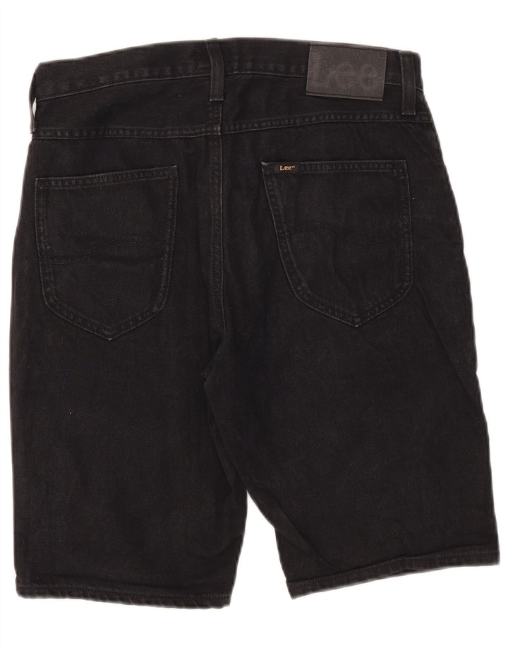 Pantaloni scurți din denim pentru bărbați Lee W30, bumbac mediu negru