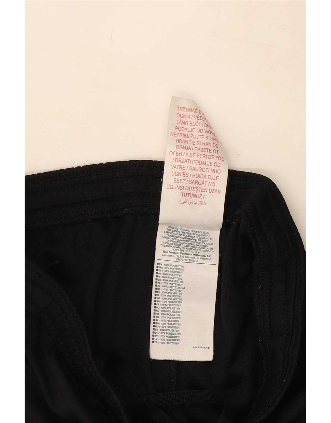 Pantaloni de trening Nike baieti 10-11 ani poliester mediu negru
