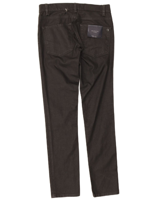 Blugi skinny cu talie joasă pentru bărbați Zara EU 31 Medium L31 L31 Bumbac negru