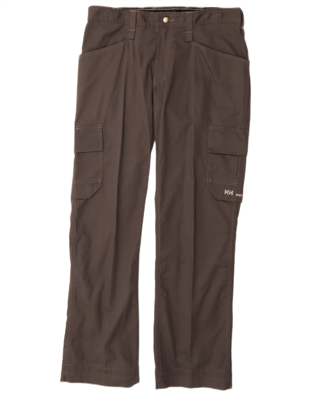 Helly Hansen Pantaloni de lucru drepti pentru bărbați L33 L32 Poliester gri