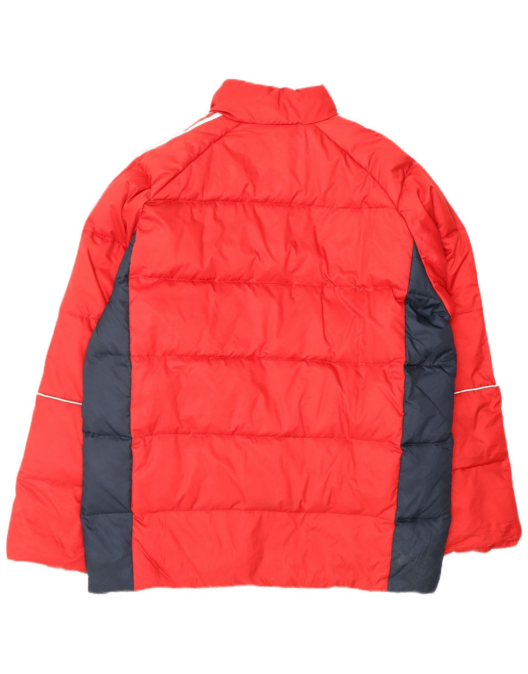 Jachetă căptușită pentru bărbați Adidas UK 38 Medium Red Colorblock Poliester