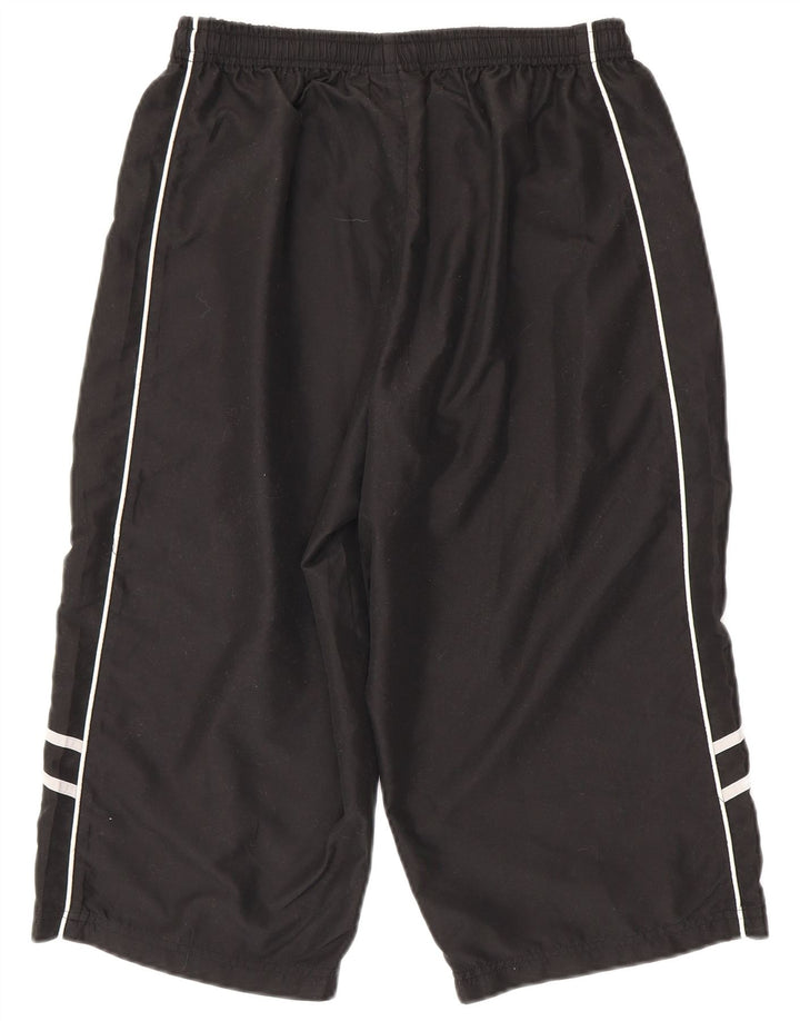 Pantaloni de trening FILA Capri pentru bărbați, poliester mediu negru