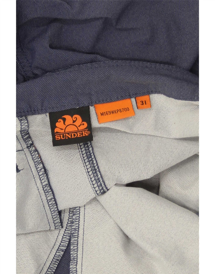 Sundek Pantaloni scurti cargo pentru bărbați W31 Medium Bleumarin